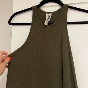 Free people army green tank